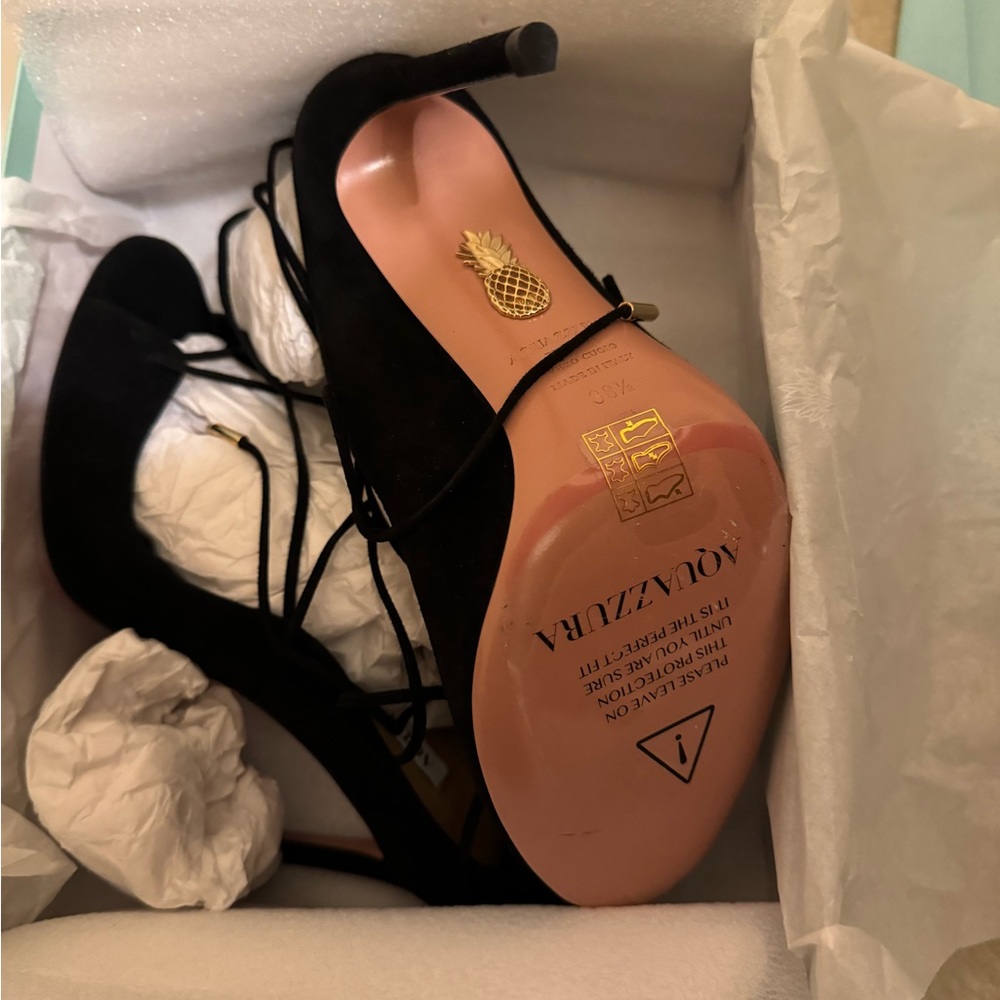 New with box! Aquazzura Rebel Sandals 105. Size 38.5. - Picture 7 of 7